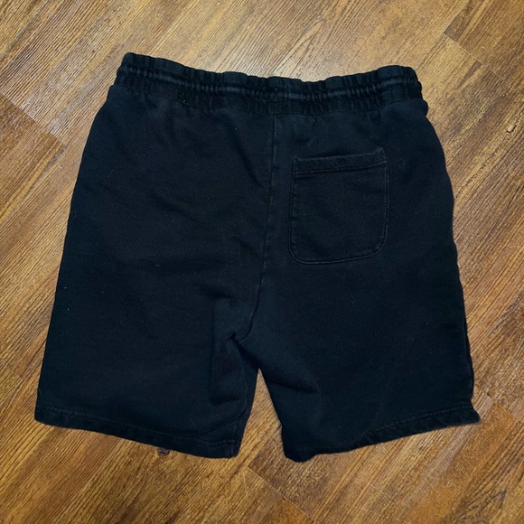 H&M Black Drawstring Cotton Shorts Size XL - Picture 6 of 13
